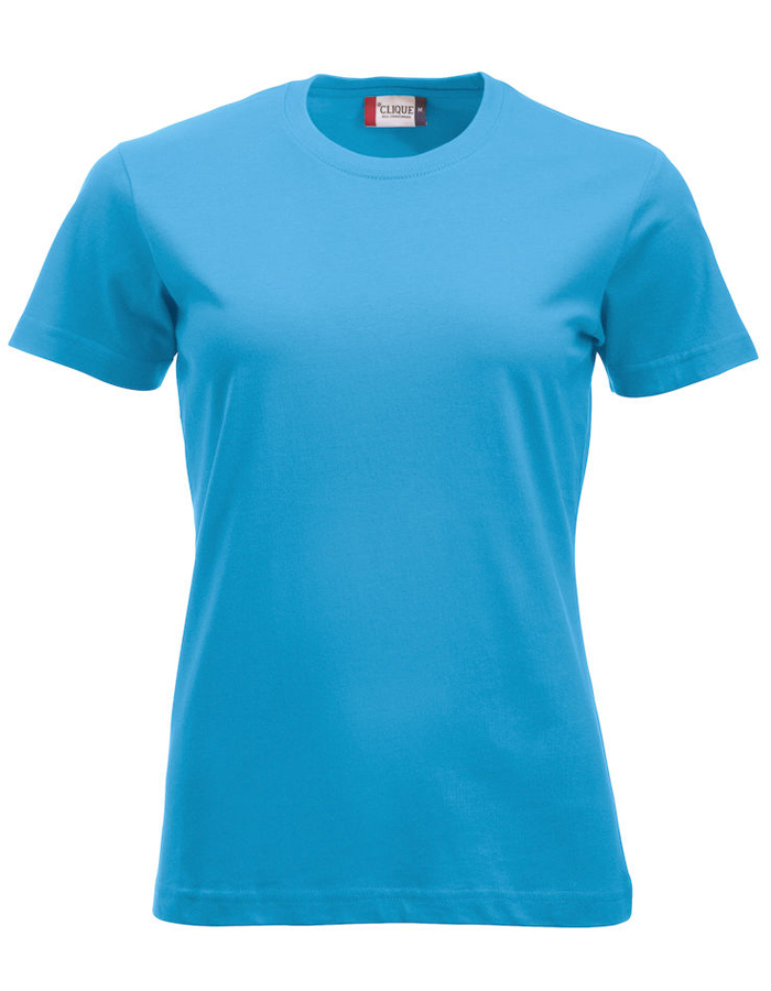 Clique Men's New Classic T-Shirt - Ringspun Cotton, Modern Fit, Crew Neck, Silver, XXL
