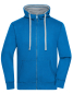 Preview: JAMES&NICHOLSON Mens Hoodiejacke LIFESTYLE (S - 3XL)