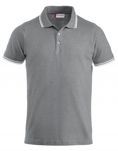Clique Mens Kontrast-Poloshirt AMARILLO (XS - 3XL)