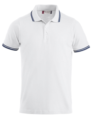 Clique Mens Kontrast-Poloshirt AMARILLO (4XL)