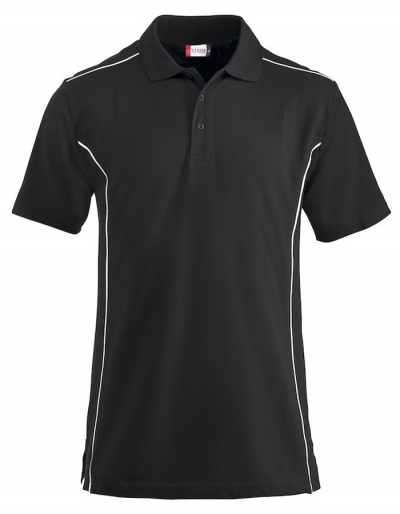 Clique Mens Kontrast-Poloshirt NEW CONWAY