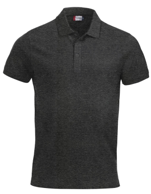 1/2 PREIS: Clique Mens Poloshirt LINCOLN CLASSIC (Antrazit Meliert/XL)