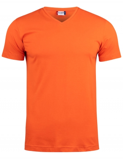Clique Mens V-Neck T-Shirt BASIC (XS - 4XL)