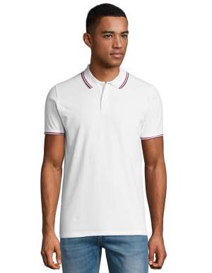 SOLS Mens Kontrast-Poloshirt PRESTIGE (S - 3XL)