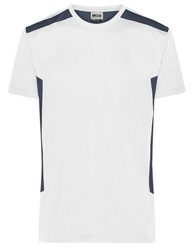 JAMES&NICHOLSON Mens T-Shirt BIO WORKWEAR STRONG (5XL)