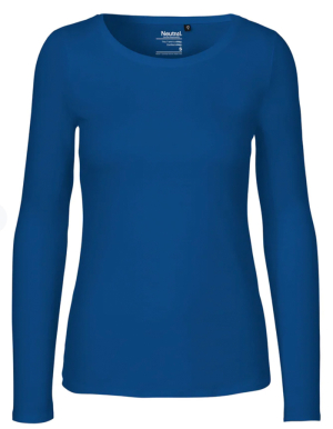 1/2 PREIS: NEUTRAL® Ladies Langarmshirt (Royal / L)