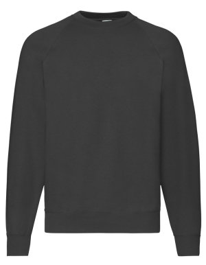 Fruit of the Loom Mens Sweatshirt CLASSIC. (Raglan) (4XL)