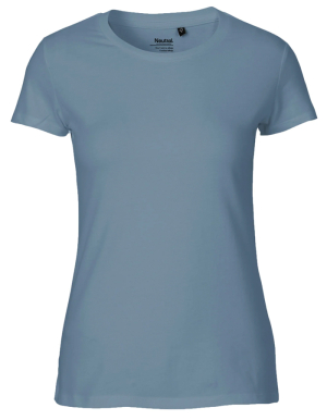 1/2 PREIS: NEUTRAL® Ladies T-Shirt FIT (Dusty Indigo / S)