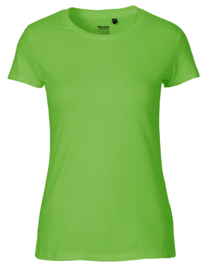 1/2 PREIS: NEUTRAL® Ladies T-Shirt FIT (Lime / L)