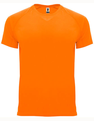 1/2 PREIS: ROLY Mens Sportshirt BAHRAIN (Fluor Orange/XL)