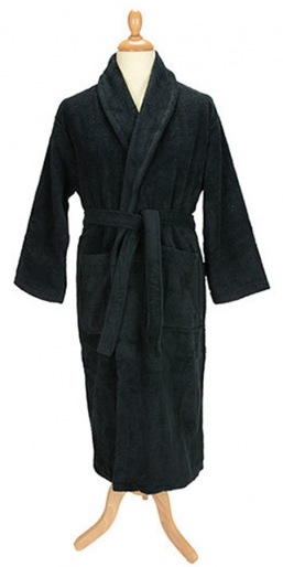 ARTG Bademantel mit Schalkragen (Black)