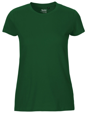 1/2 PREIS: NEUTRAL® Ladies T-Shirt FIT (Bottle Green / M)