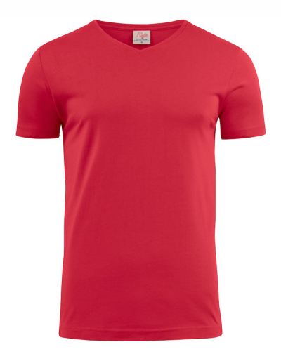 Printer Mens V-Neck T-Shirt HEAVY