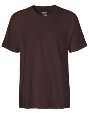 1/2 PREIS: NEUTRAL® Mens T-Shirt REGULAR (Brown / L)