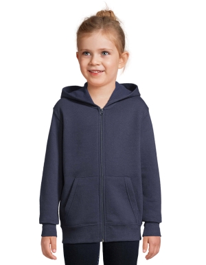 SOLS Kids Hoodiejacke STONE (106 - 152)