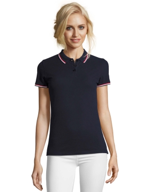 SOLS Ladies Kontrast-Poloshirt PRESTIGE (S - XXL)