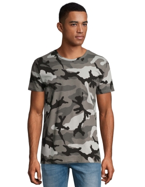 SOLS Mens T-Shirt CAMO (S - XXL)
