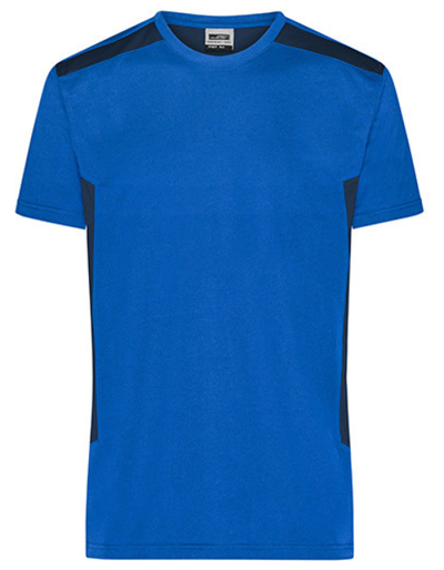 JAMES&NICHOLSON Mens T-Shirt BIO WORKWEAR STRONG (6XL)