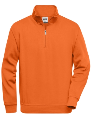 JAMES&NICHOLSON Mens Sweatshirt WORKWEAR (S - 6XL)