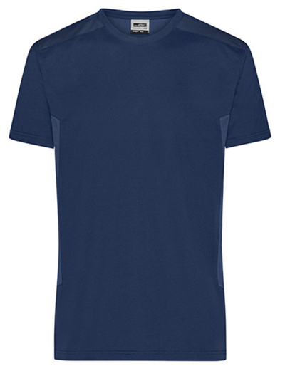 JAMES&NICHOLSON Mens T-Shirt BIO WORKWEAR STRONG (4XL)