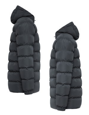 Preview: ROLY Mens Jacke NEPAL (Dark Lead/S - 3XL)