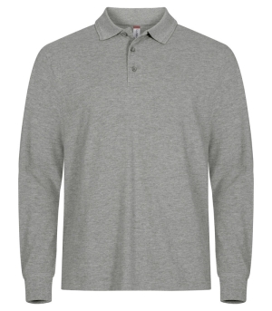 Clique Mens LS Poloshirt MANHATTAN (5XL)