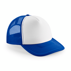 Beechfield Kids 5 Panel Vintage Trucker Cap