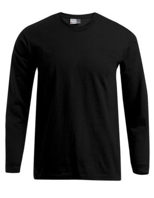 1/2 PREIS: PROMODORO Mens Langarmshirt PREMIUM (Black / 4XL)