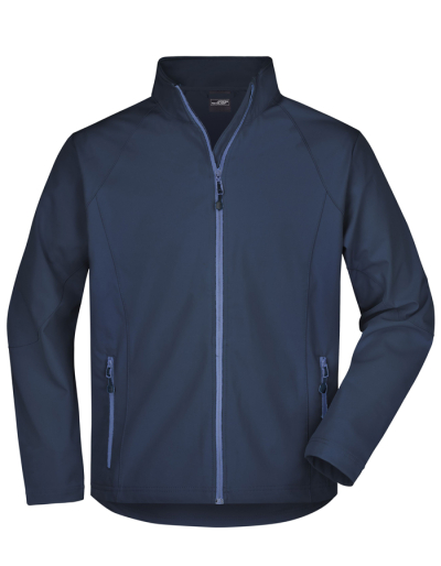 JAMES&NICHOLSON Mens Softshell Jacke (3XL)