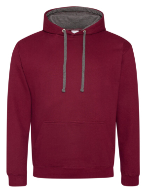 Just Hoods Unisex Hoodie VARSITY. (3XL)