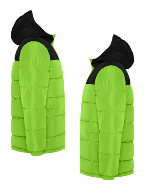 Preview: ROLY Mens Jacke TALLIN (Lime-Black/S - 3XL)