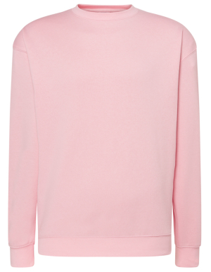 1/2 PREIS: JHK Unisex Sweatshirt CREWNECK (Pink / M)
