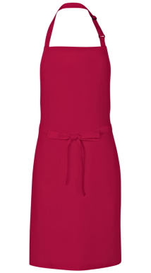 1/2 PREIS: LINK KITCHEN WEAR Latzschürze MULTI (Red)