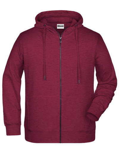 JAMES&NICHOLSON Mens Hoodiejacke (3XL)