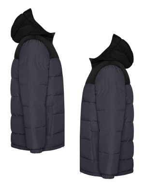 Preview: ROLY Mens Jacke TALLIN (Ebony-Black/S - 3XL)