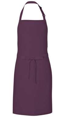 1/2 PREIS: LINK KITCHEN WEAR Latzschürze MULTI (Aubergine)