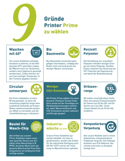 Preview: Printer Mens T-Shirt PRIME (5XL)