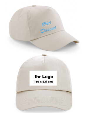 AKTION: BEECHFIELD 5 Panel Original Cap inkl. Druck