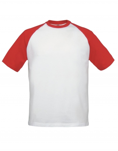 Preview: B&C Mens T-Shirt BASEBALL (S - XXL)