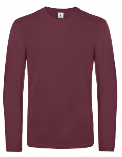 B&C Mens Langarmshirt #E190 (3XL)