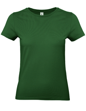 1/2 PREIS: B&C Ladies T-Shirt #E190 (Bottle Green/S)