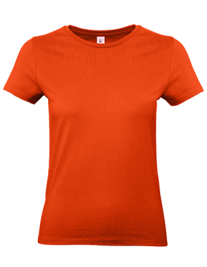 1/2 PREIS: B&C Ladies T-Shirt #E190 (Urban Orange/S)