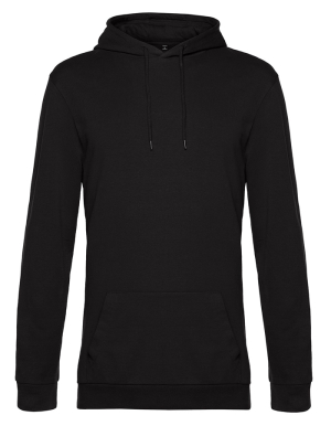 1/2 PREIS: B&C Mens # Hoodie (Black Pure / M)