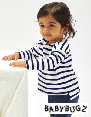 BABYBUGZ Baby Shirt BRETON  (3 - 24 Monate)