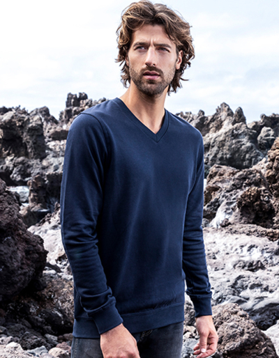 Promodoro Mens Sweatshirt V-NECK (S - 3XL)