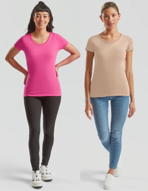 Fruit of the Loom Ladies T-Shirt ICONIC 195 (XS - XXL)