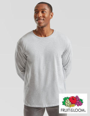 Fruit of the Loom Mens Langarmshirt ICONIC 150 CLASSIC (S - 3XL)