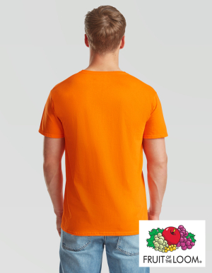 Preview: Fruit of the Loom Mens V-Neck T-Shirt Valueweight (S - 3XL)