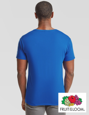Preview: Fruit of the Loom Mens V-Neck T-Shirt ICONIC. (S - 3XL)