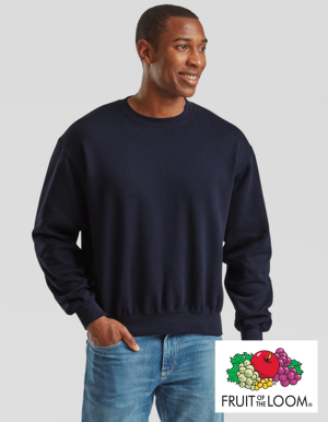 Fruit of the Loom Mens Sweatshirt Supercotton™ (S - 3XL)